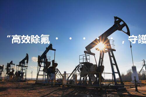 “高效除氟，守護碧水藍天——廢水中氟離子處理新篇章”